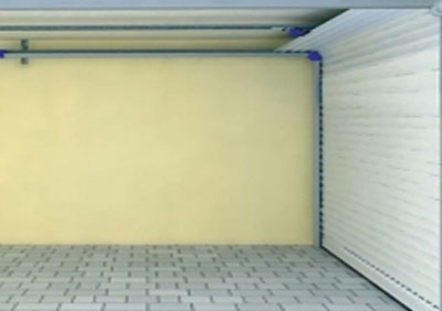 CỬA CUỐN TRƯỢT TRẦN OVERHEAD OV1